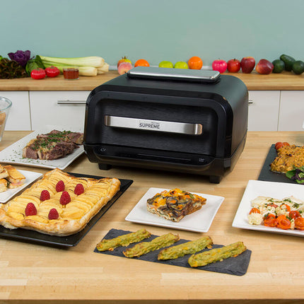 Grill, horno y Air Fryer Chef O Matic 8 en 1 Supreme