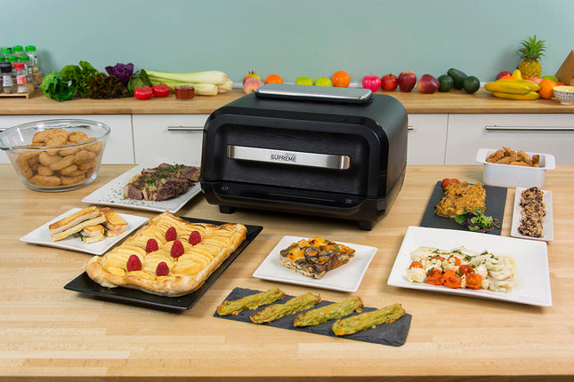 Grill, horno y Air Fryer Chef O Matic 8 en 1 Supreme