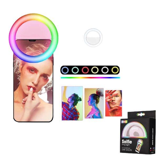 Anillo de Luz LED RGB para Móvil
