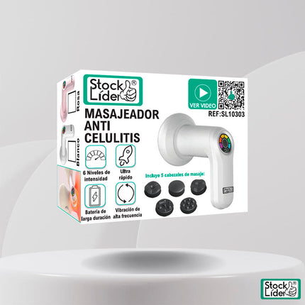 Masajeador anti celulitis + crema o mini masajeador extra de REGALO