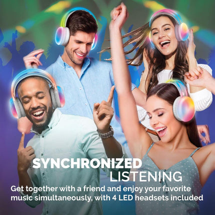 Auriculares Inalámbricos Brookstone con Luces LED