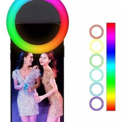 Anillo de Luz LED RGB para Móvil