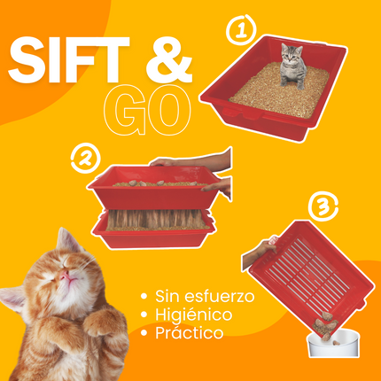Sistema Inteligente y Higiénico de Limpieza para Arenero de Gatos