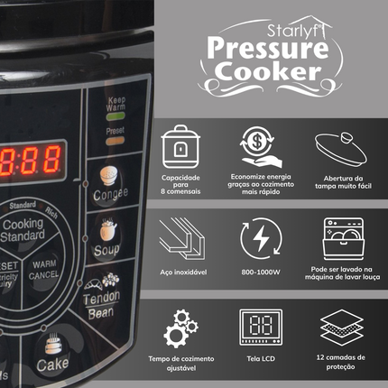Olla a Presión Programable Multifunción Pressure Cooker
