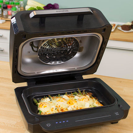 Grill, horno y Air Fryer Chef O Matic 8 en 1 Supreme